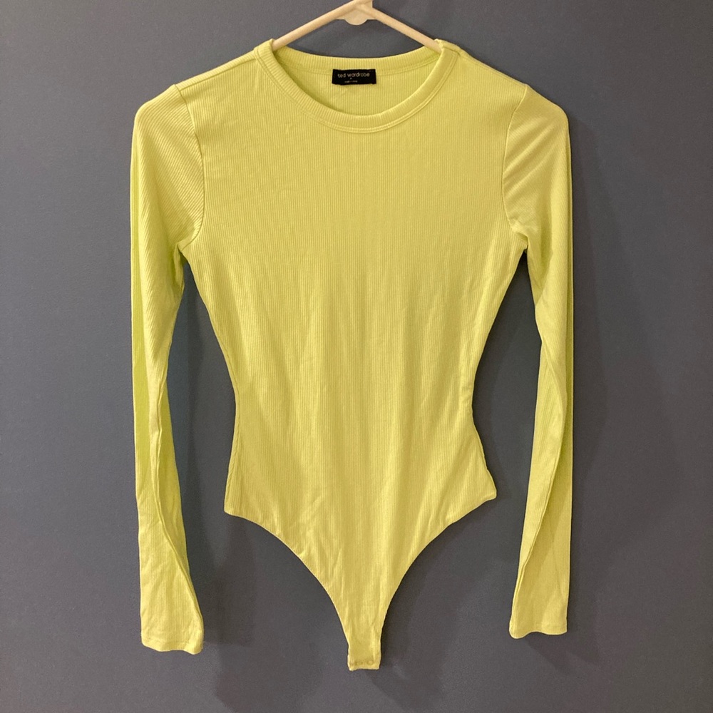 Naked Wardrobe Long Sleeve Body Suit